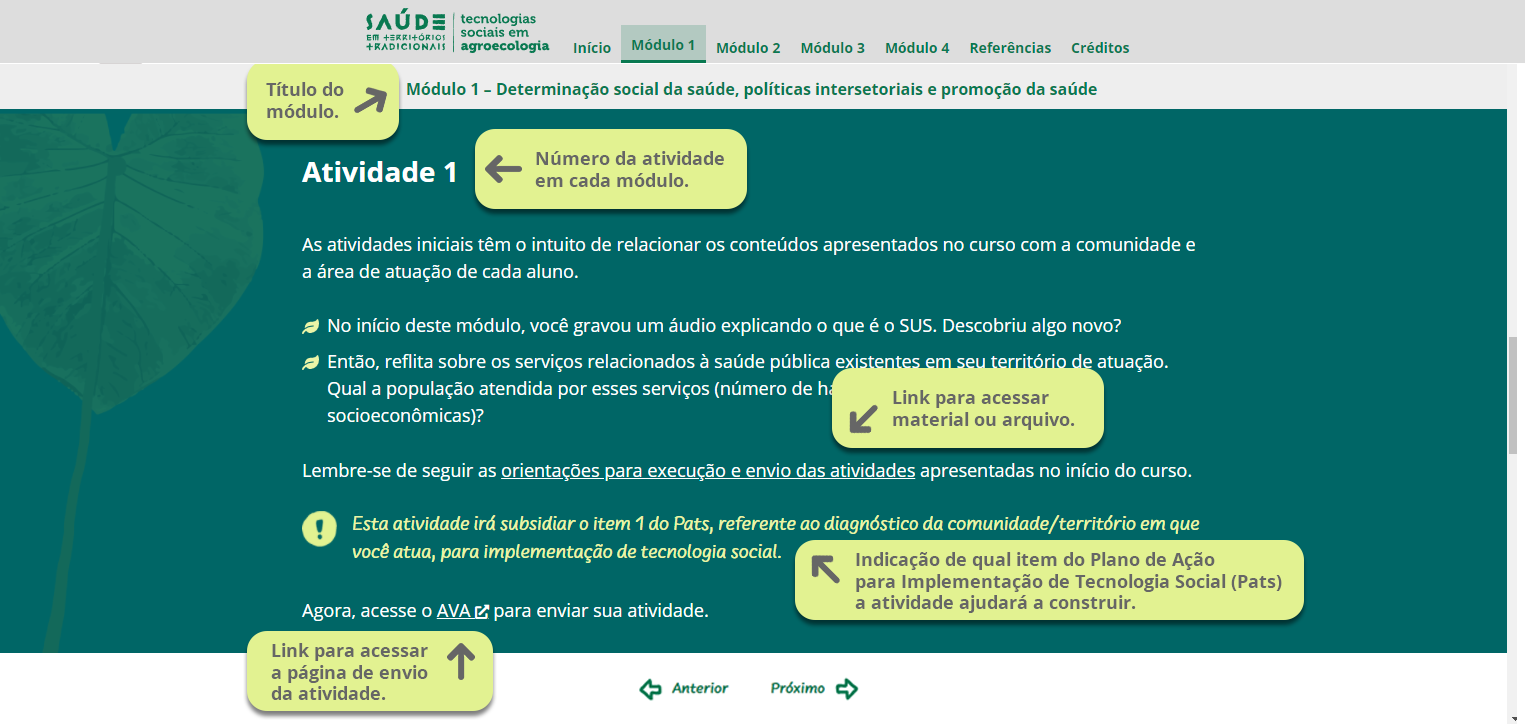 3º exemplo de tela de navegação